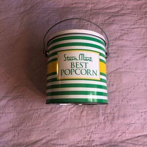 Stein Mart Metal Popcorn Tin